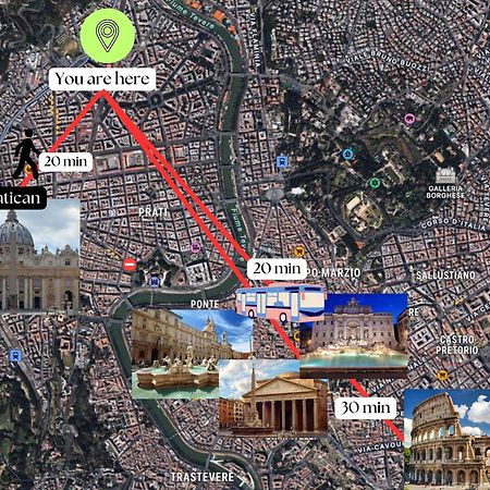 Ottaviano - 10 Min Dal Vaticano 罗马 外观 照片